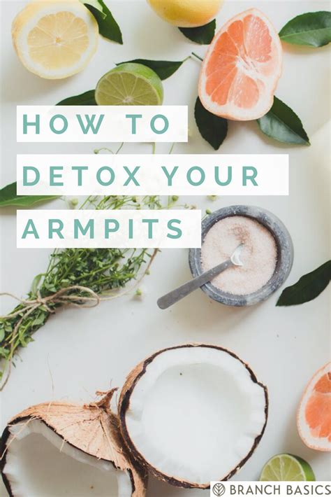 How To Detox Your Armpits And Switch To A Nontoxic Deodorant Detox