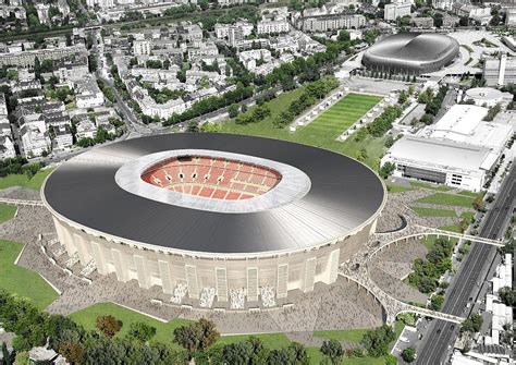 It's a relatively new stadium, with construction beginning in 2016 and no clubs play their domestic football at the puskas arena. Design: Puskás Ferenc Stadion - StadiumDB.com