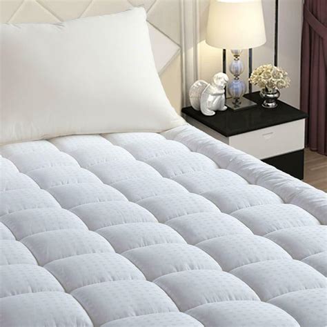 Pillow top mattresses have a soft layer stitched on top of the mattress. Pillow Top Mattress Cover Queen Size Bed Topper