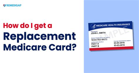 How To Get A Replacement Medicare Card?  REMEDIGAP