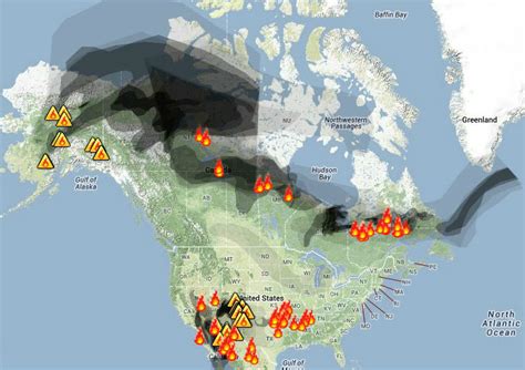 Arctic News Wildfires In Canada Affect The Arctic