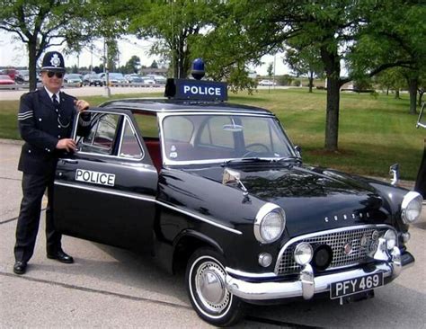 Ford Consul 375 Police Cars Old Police Cars British Police Cars