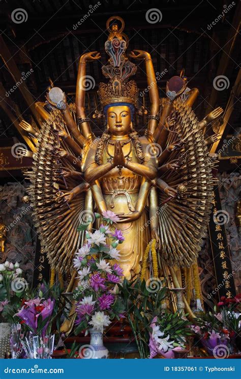 Multi Armed Buddha Statue Stock Image Image Of Worship 18357061
