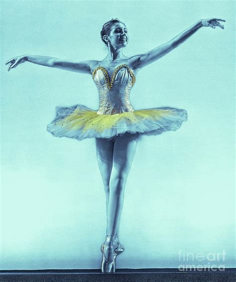 Blue Ballerina Photograph By Lynne Pedlar Pixels