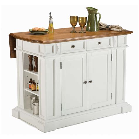 Transform your kitchen with kitchen islands and carts to give yourself additional counter space and storage. Home Styles™ Kitchen Island with Breakfast Bar - 172165 ...
