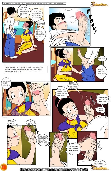 Post 5241212 Chi Chi Comic Dragonballseries Drahnavlag Songohan Vercomicsporno