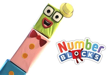 Numberblocks Craft Build Your Own Numberblock Giggly