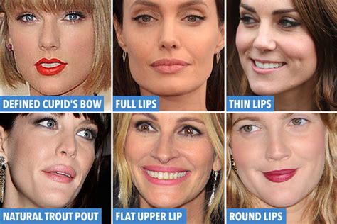 From Taylor Swifts Perfect Pout To Angelina Jolies Luscious Lips