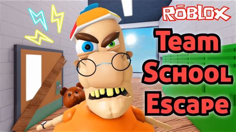 Roblox Team School Escape Teamwork Obby Speedrun Walkthrough Youtube