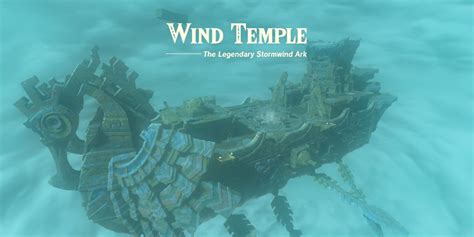Zelda Tears Of The Kingdom Wind Temple Walkthrough