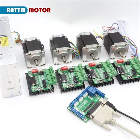 Eu Ru Delivery 4axis Cnc Router Kit 4axis Tb6560 Driver And Interface