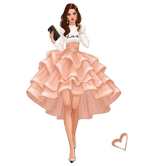 13 1k Likes 147 Comments Tess Tess Laf On Instagram “i M In Love … Fashion Illustration