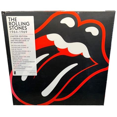 The Rolling Stones 1964 1969 Sealed 2010 Uk Vinyl Limited Ed