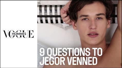 Jegor Venned 9 Questions To Vogue Hommes Cover Boy Vogue Hommes