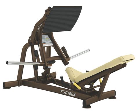 Inclined Leg Press Gym Station Plate Loaded Cybex