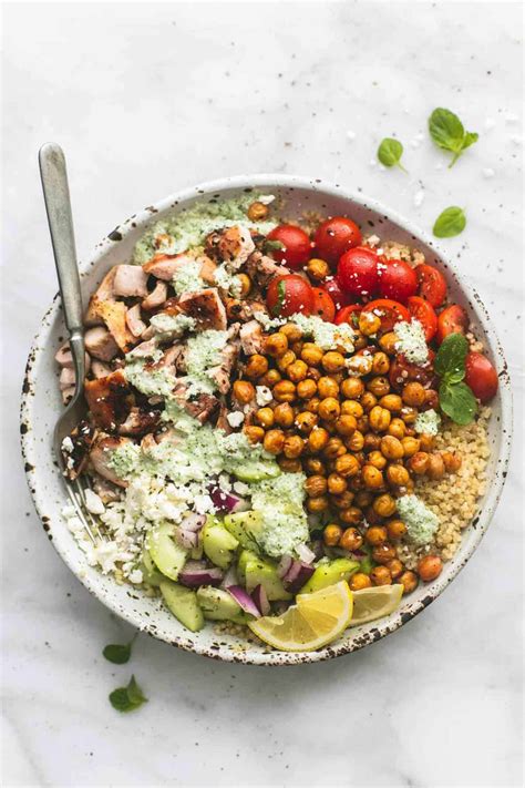 Next, place the quinoa in a medium saucepan with 2 cups of water or broth, and salt. Healthy and hearty Greek Chicken Power Bowls are loaded ...