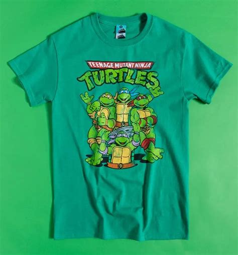 Classic Teenage Mutant Ninja Turtles Green T Shirt