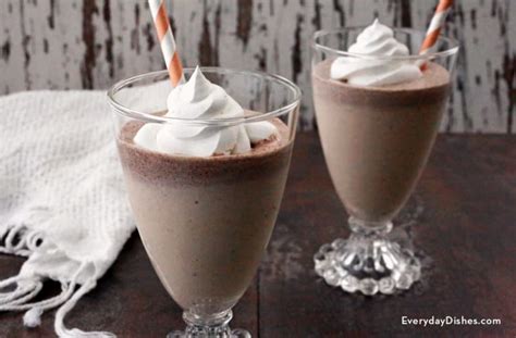 Chocolate Hazelnut Coffee Milkshake Recipe
