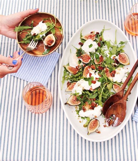 The Easiest Fig And Burrata Salad Youll Make All Summer Video