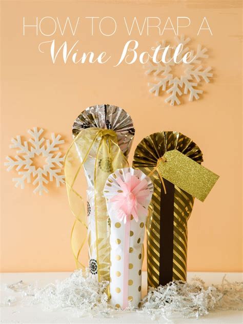 How To Wrap A Wine Bottle T Wrapping Wrapped Wine Bottles Wine