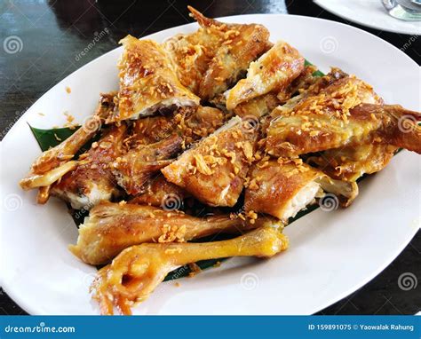 Thai Grilled Chicken Gai Yang Stock Image Image Of Fresh Food 159891075