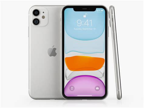 Apple Iphone 11 Color Model Turbosquid 1450083
