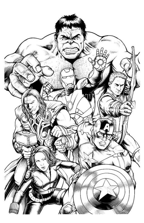 Search through 623,989 free printable colorings at getcolorings. Avengers Characters Coloring Pages | Marvel coloring ...