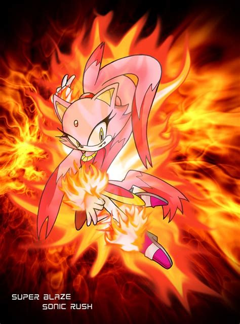 Burning Blaze Sonic Rush By Trakker On Deviantart Sonic Fan Art