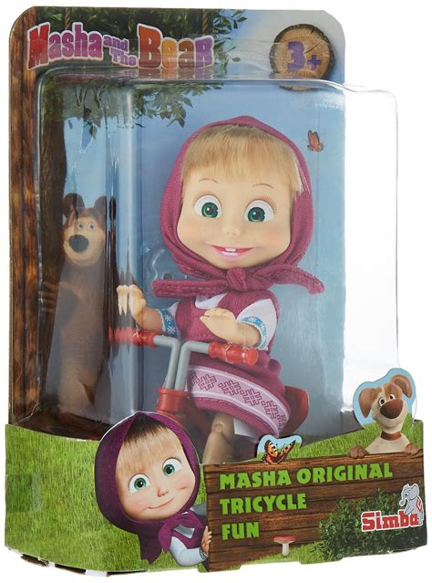 Buy Masha And The Bear Masha Tricycle Doll 12cm Online At Desertcart Sri Lanka