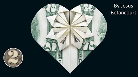 Easy Dollar Bill Origami Heart Lilynordic