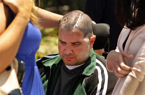 Bryan stow, in a wheelchair, appears outside the los angeles superior court civil building during the may 2014 proceedings in a civil lawsuit he has filed against the dodgers. Clipper ball bounces to billionaire Ballmer's court - For ...