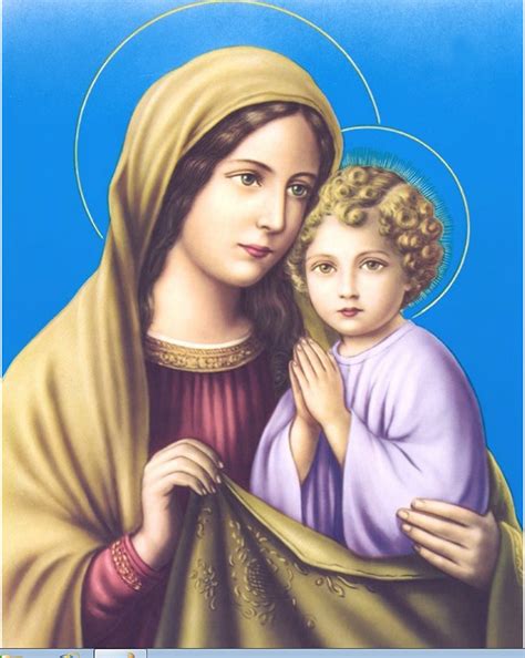 Mother Mary With Baby Jesus Wallpaper 32 Images
