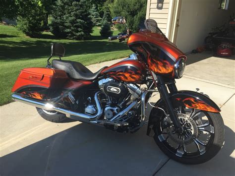 2013 Harley Davidson® Flhx Street Glide® Custom Burnt Orange And Black W