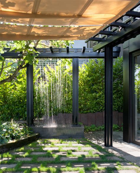7 Modern Waterfall Designs For Garden Landscape