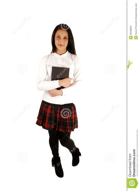 School Girl With Book Stock Image Image Of Student