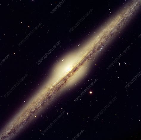 Edge On Spiral Galaxy Ngc 4565 Stock Image R8200442 Science