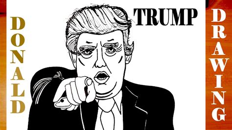 With tenor, maker of gif keyboard, add popular trump draws animated gifs to your conversations. How to Draw DONALD TRUMP for Kids Easy | Cartoon Style | # ...