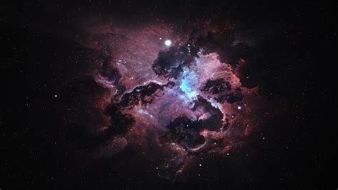 Artwork Digital Art Space Galaxy Stars Nebula