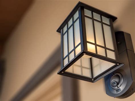 Kuna Craftsman Camera Porchlight Has 247 Wide Angle Hd Video As Well