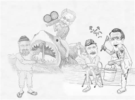 After the original jaws shark coloring book was sold out, i decided to make this new one way bigger and better with 32 full size illustrations! My Caricatour: January 2012