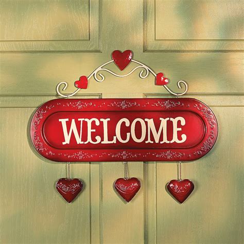 Valentine Welcome Sign Discontinued Welcome Sign Valentines Valentine