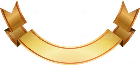 Golden Ribbon Banner Png Photo 1628 Free Png Images