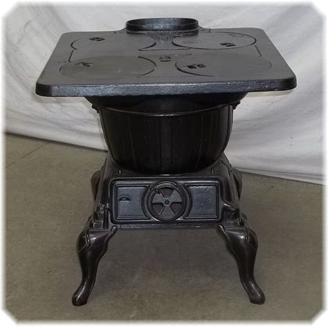 Cast Iron Tennessee R4 Gem Cook Stove Coal Heater Kitchen Tiny Wood