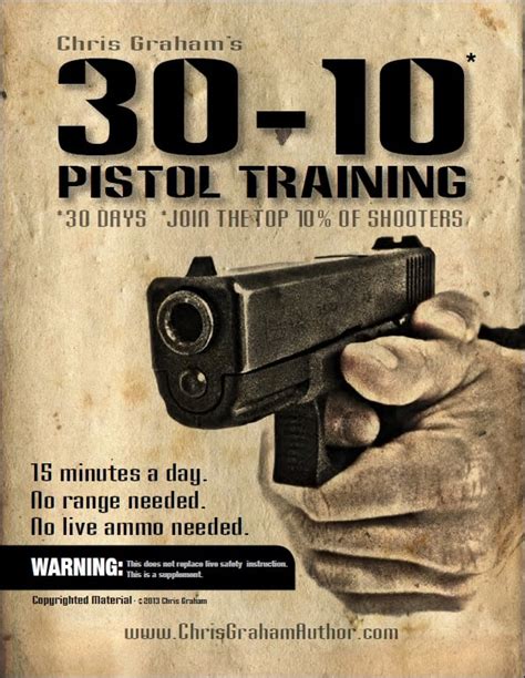 Working on your draw, grip, sight alignment, front sight concentration and trigger pull in the comfort of your own home is a tremendous advantage for someone who takes their own safety as well as their families safety seriously. cover1.jpg - Dry Fire Training Cards