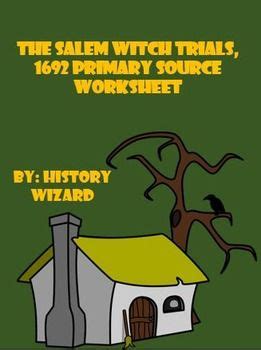 Salem Witch Trials, 1692 Primary Source Worksheet | Salem witch trials, Salem witch, Witch trials