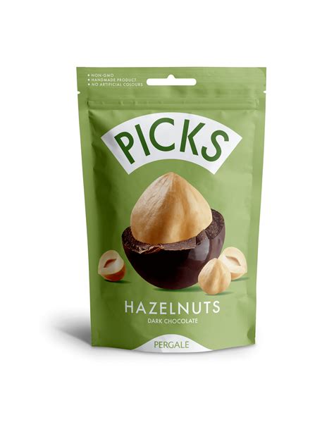 Hazelnuts With Dark Chocolate Pergale