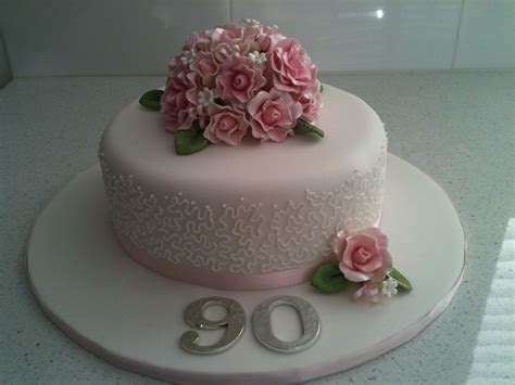 90th Birthday Cake Tortas Modelos De Tortas Pasteles