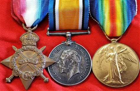 Officer Ww1 British Army Medal Trio Major Douglas Aden Field Force