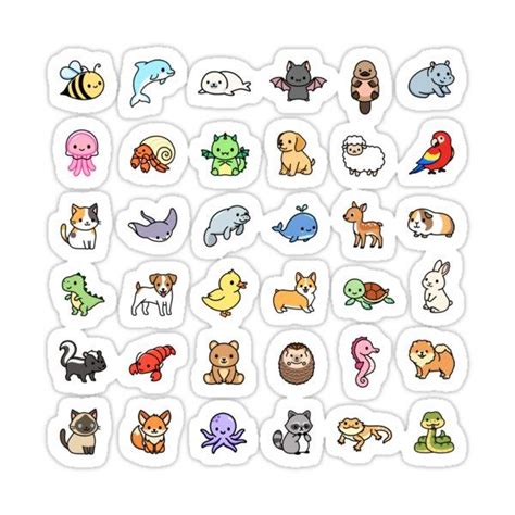 Animal Stickers Printable Printable Word Searches