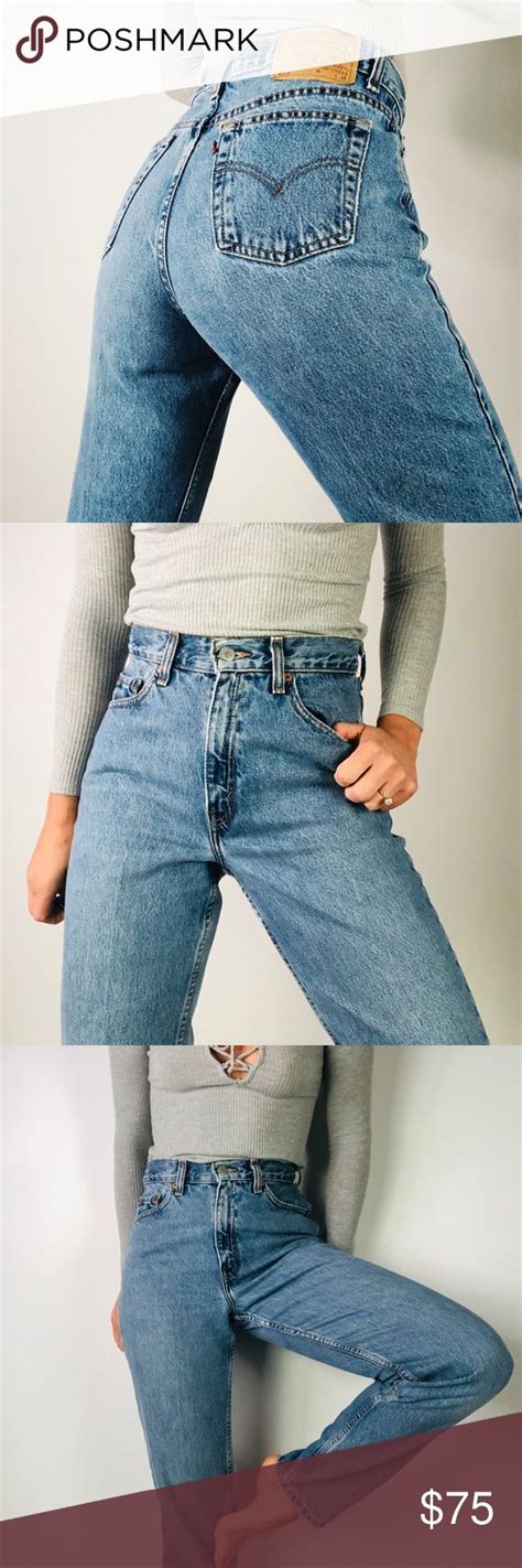 Vintage Levis 512 High Waisted Mom Jeans 26 High Waisted Mom Jeans Mom Jeans Clothes Design